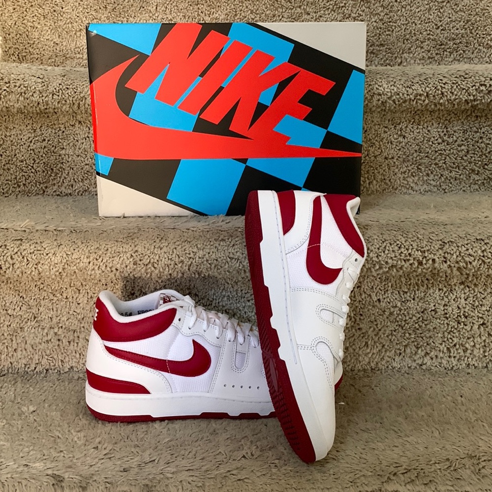 Nike Attack. Size 10.5 Red and White.